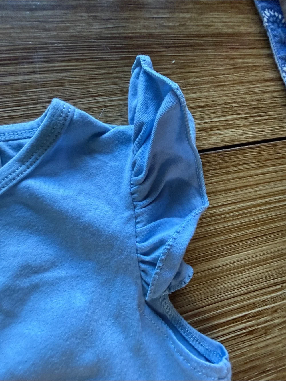 Blue Apple Applique Kids Skort Set